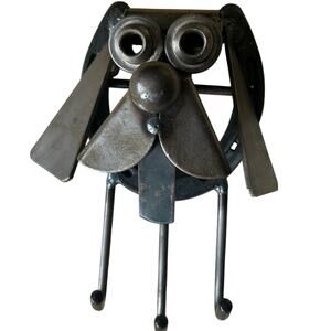 St. Croix Forge, Folk art, dog horseshoe hanger